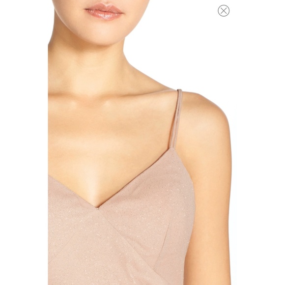 Jenny Yoo Devon Glitter Knit Gown - Picture 2 of 6